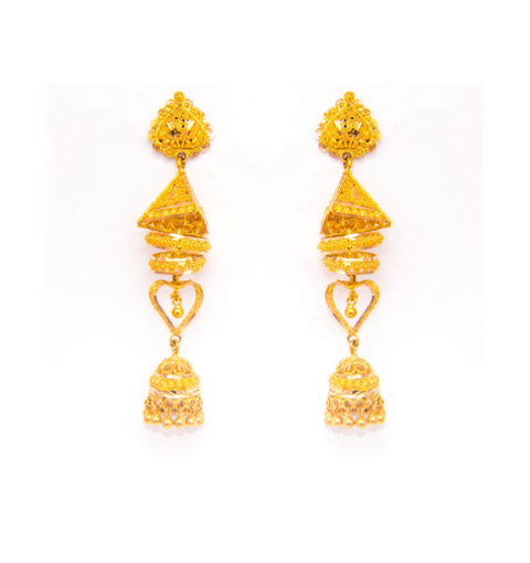 Best gold earring for female.