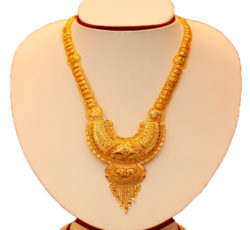 Beautiful traditional handmade gold necklace.