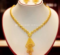 gold necklace set
