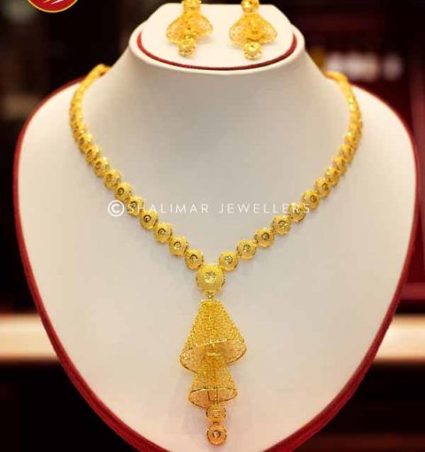 gold necklace set