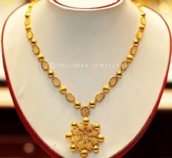 gold necklace