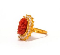 Ganesha Gold Ring