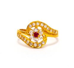 Flower Gold Ring