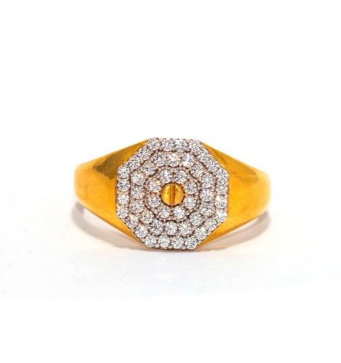 fancy gold ring