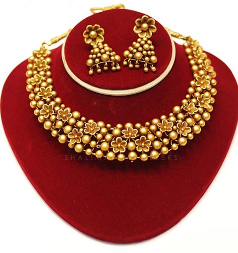 Gold Necklace in Nepal