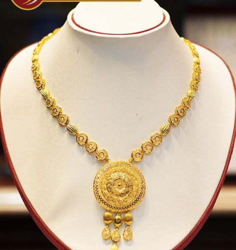 Gold Necklace in Nepal