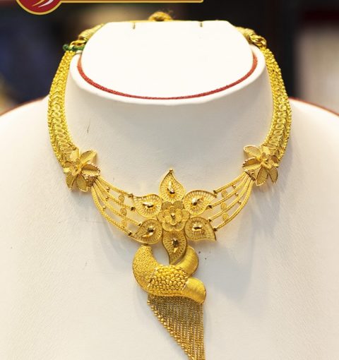 Gold Necklace in Nepal