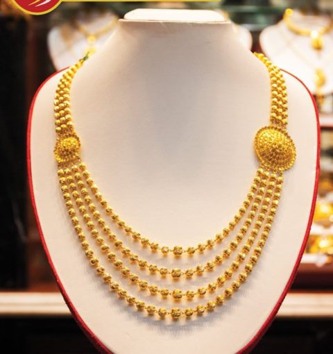 Gold Necklace in Nepal