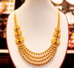 Gold Necklace in Nepal