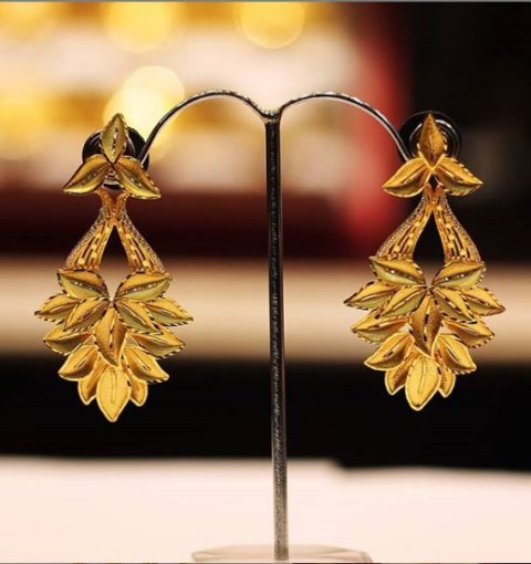 Gold Earring in Nepal