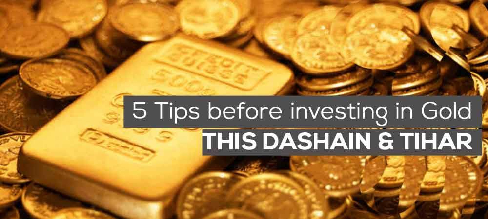 5 tips on buying gold this dashain