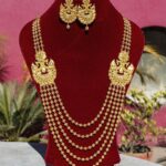 chandrahaar gold necklace design
